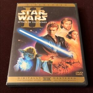 Star Wars: Attack of the Clone DVDs-Widescreen